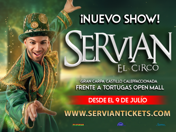 Estreno nacional: Servian El Circo presenta su nuevo show «El Origen Mágico» frente al Tortugas Open Mall