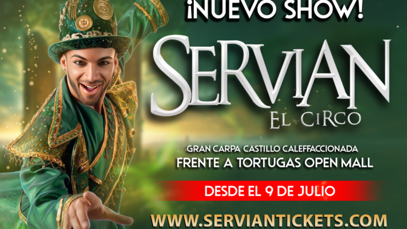 Estreno nacional: Servian El Circo presenta su nuevo show «El Origen Mágico» frente al Tortugas Open Mall
