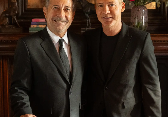 Dúo histórico: Guillermo Francella y Adrián Suar filman su primer protagónico compartido en cine
