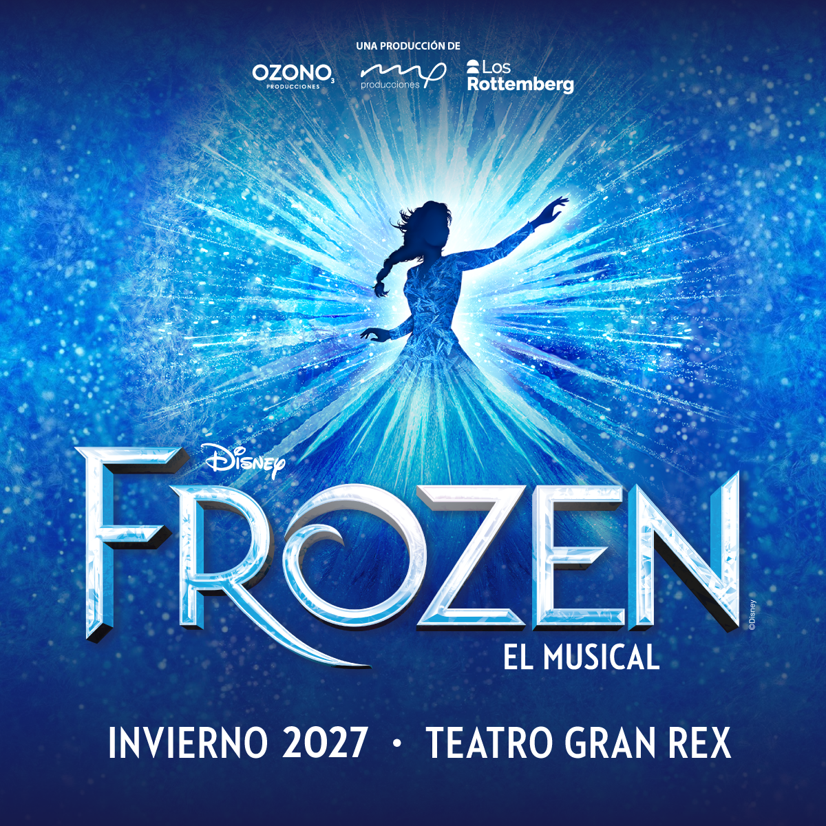 Disney en calle Corrientes: los productores de «Matilda» y «School of Rock» traerán el musical de Frozen en 2027
