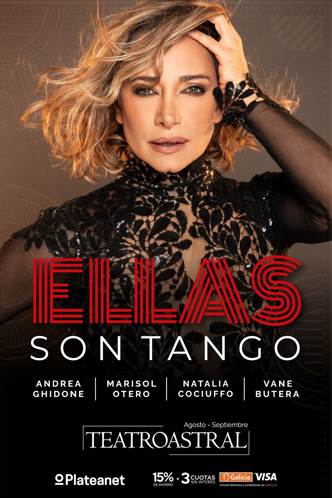 El regreso del éxito: «Ellas son tango» vuelve al Teatro Astral con un elenco de lujo