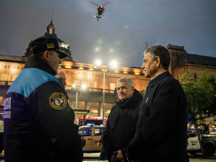 Despliegue de seguridad en CABA: megaoperativo con 1.100 policías en accesos y centros de trasbordo