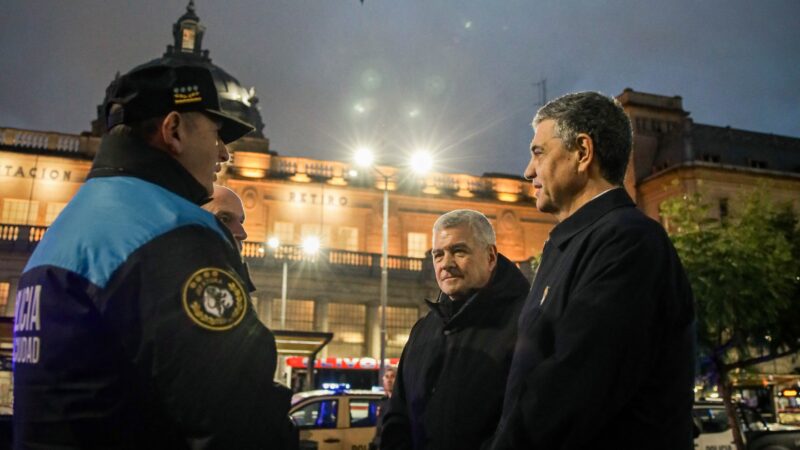 Despliegue de seguridad en CABA: megaoperativo con 1.100 policías en accesos y centros de trasbordo