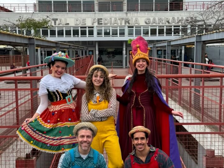 Galaxias Creativas se presenta en el Hospital  Garrahan