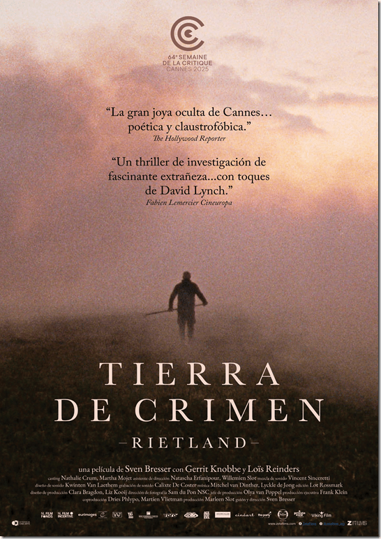 Intriga y suspenso en la cartelera: Zeta Films confirma el estreno comercial de «Tierra de crimen»