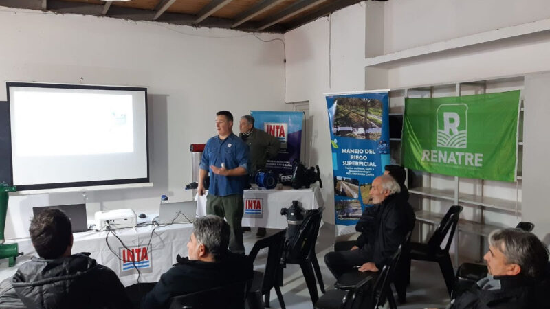 El RENATRE y el INTA capacitaron a trabajadores rurales en Mendoza
