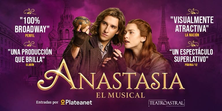 El fenómeno del Teatro Astral hace historia: «ANASTASIA, EL MUSICAL» va por 8 estatuillas en la 16ª edición de los Premios Hugo