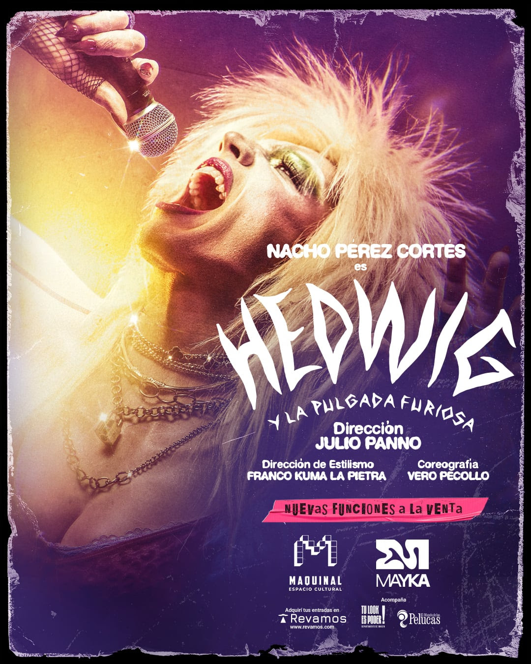 «Hedwig y la Pulgada Furiosa» llega a Buenos Aires en una nueva producción de MAYKA