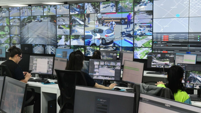La Plata amplía su sistema de videovigilancia con 1.300 nuevas cámaras