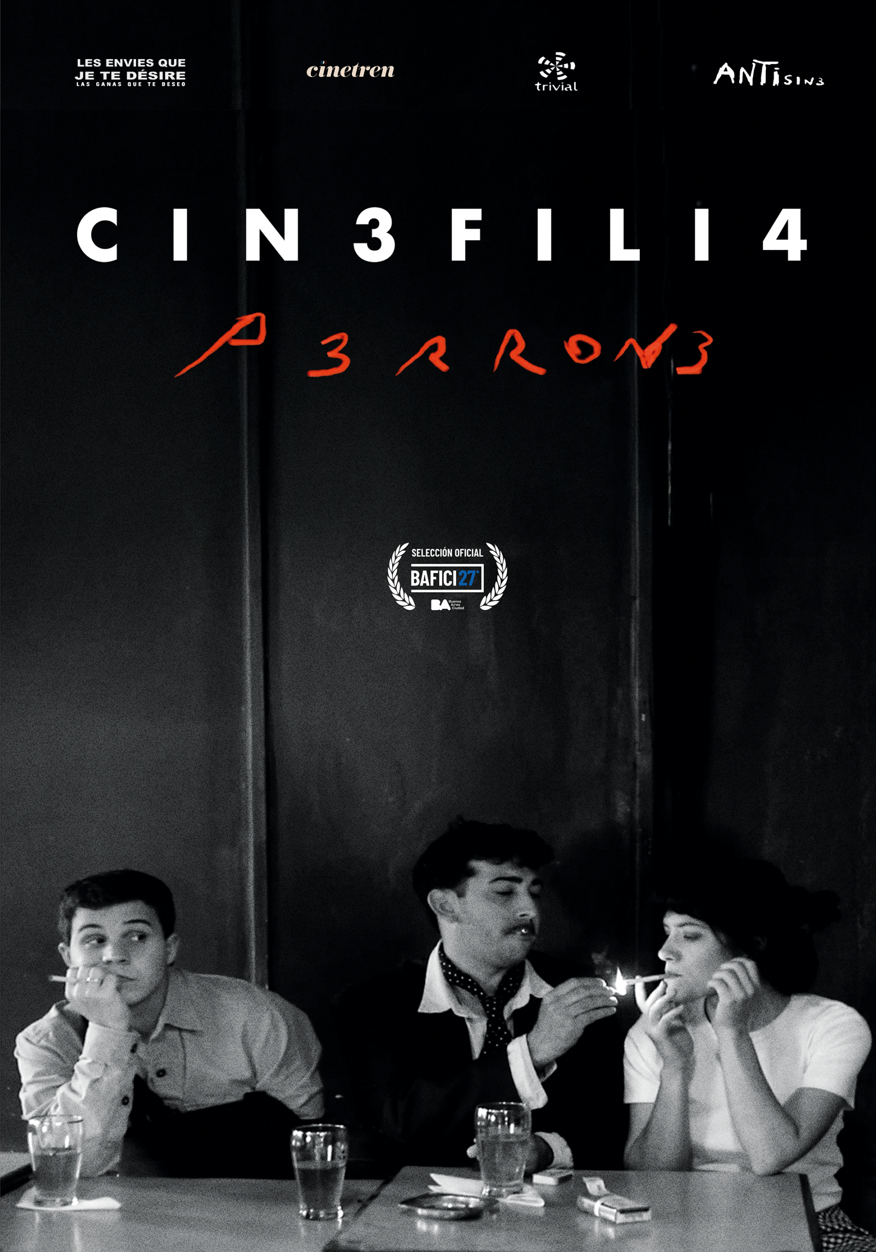 Cartas de amor al celuloide: «CIN3 FILI4», la poesía cinematográfica de Raúl Perrone llega al Cine Gaumont