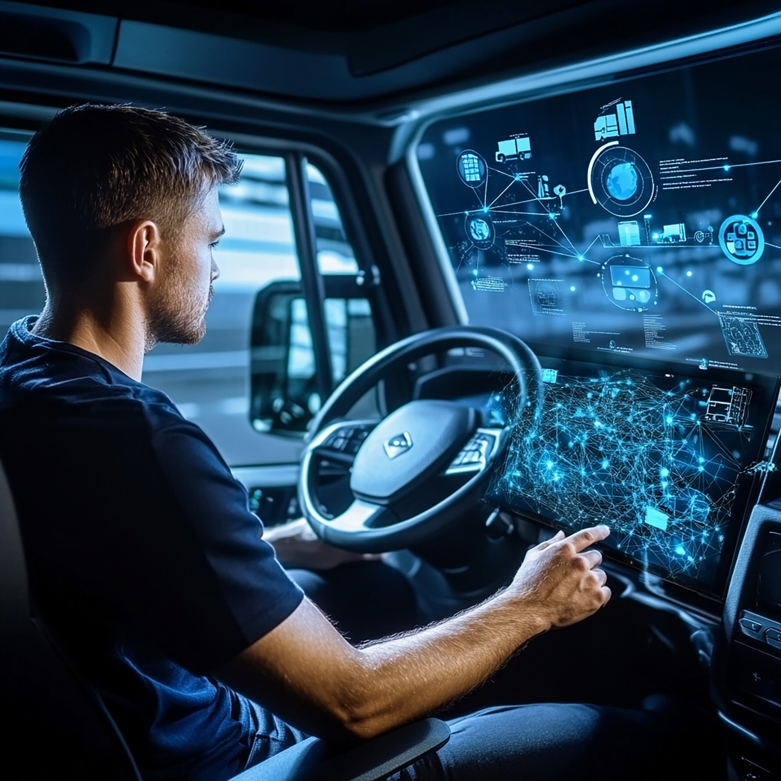 Tecnología al volante: cómo el monitoreo en tiempo real detecta distracciones y previene accidentes en camiones