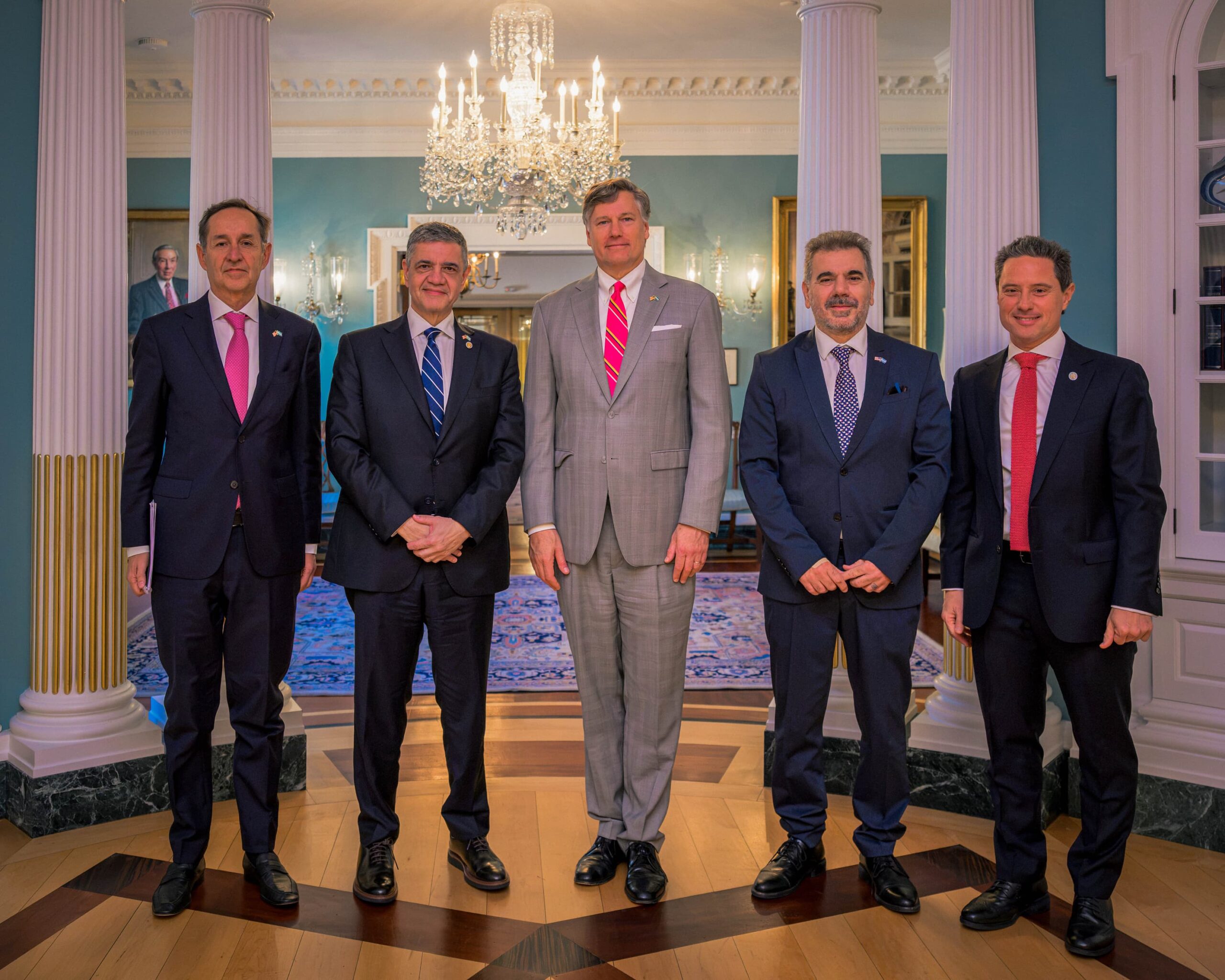 Agenda estratégica en EE. UU.: Jorge Macri se reunió en Washington con Christopher Landau para impulsar inversiones y seguridad