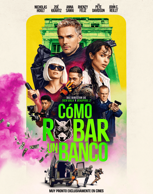 El nuevo thriller de acción de David Leitch: «Cómo robar un banco» revela sus primeras imágenes camino a su estreno en cines