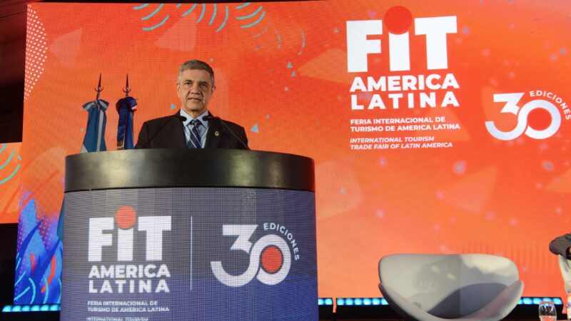 Con un impacto de 9 millones de visitantes al año, Jorge Macri abrió la 30.ª edición de la FIT en La Rural