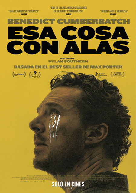 El duelo transformado en pesadilla: Benedict Cumberbatch deslumbra en «Esa cosa con alas», el perturbador relato de Dylan Southern