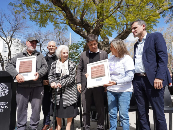 Alak, Kicillof y Estela de Carlotto conmemoraron los 50 años de la Noche de los Lápices