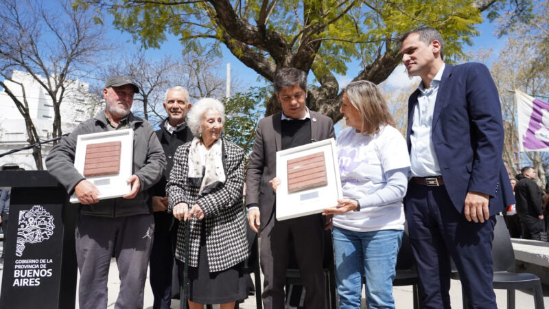 Alak, Kicillof y Estela de Carlotto conmemoraron los 50 años de la Noche de los Lápices