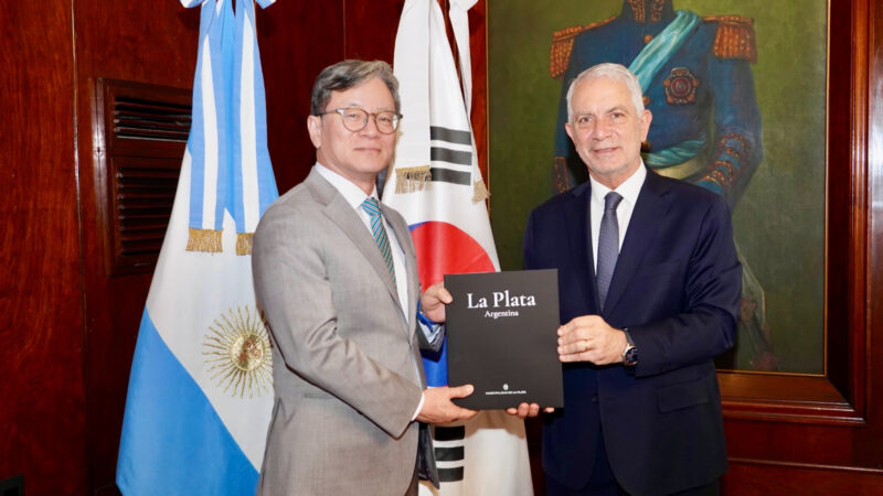 Alak y el embajador de Corea anunciaron la Semana de la Cultura Coreana en La Plata