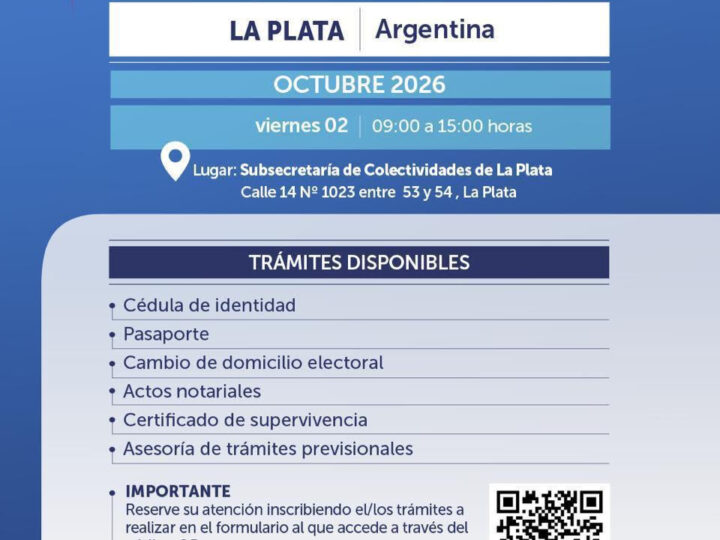 El Consulado de Chile acerca sus trámites a La Plata