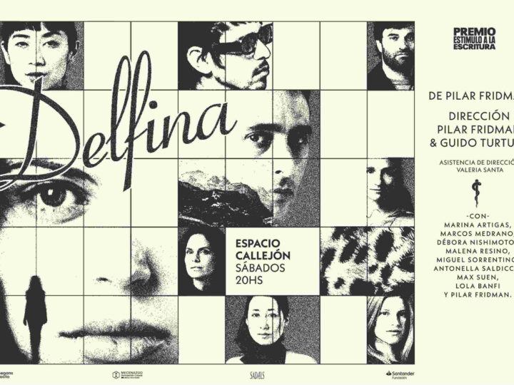 El teatro independiente suma un nuevo estreno: “DELFINA” llega a las tablas de Espacio Callejón