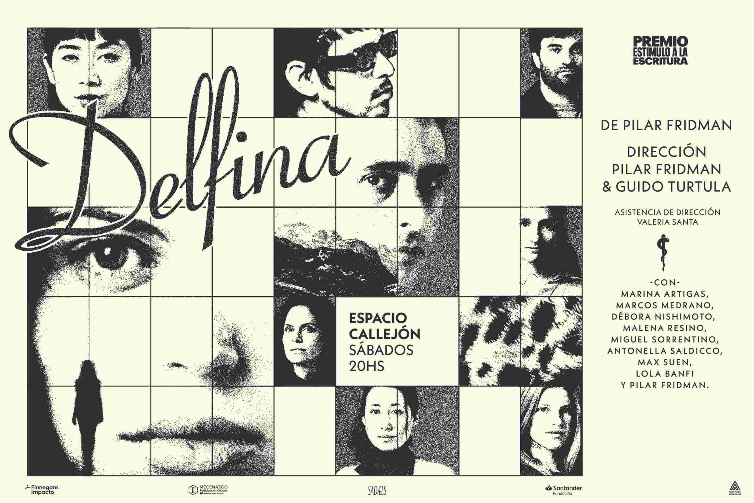El teatro independiente suma un nuevo estreno: “DELFINA” llega a las tablas de Espacio Callejón