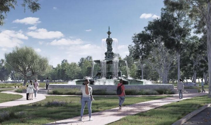 La Fuente Monumental reaparece en Palermo tras cien años de estar desmembrada