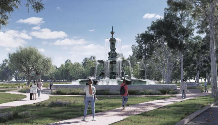 La Fuente Monumental reaparece en Palermo tras cien años de estar desmembrada