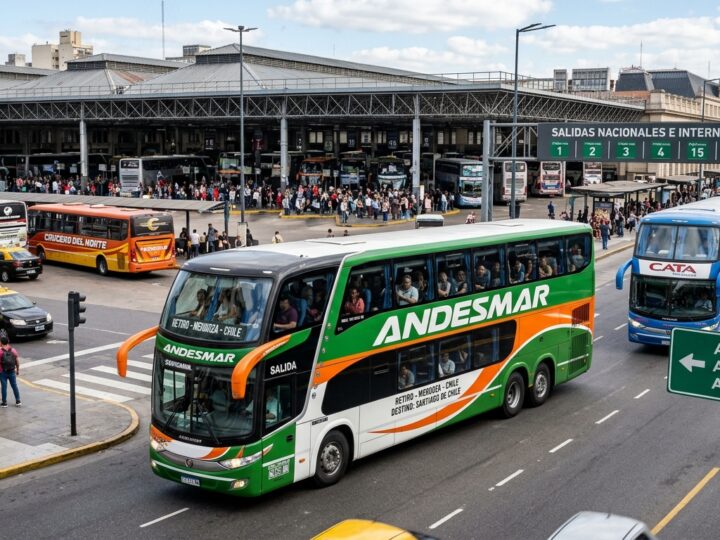 Transporte terrestre de pasajeros: el Gobierno extendió las autorizaciones para conectar con Chile, Brasil y Uruguay