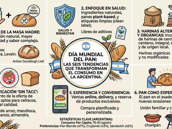 Día Mundial del Pan: las seis tendencias que transforman el consumo en la Argentina