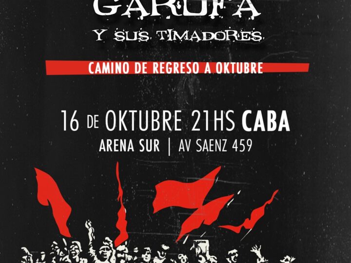 Rey Garufa y sus Timadores se presentan en Arena Sur