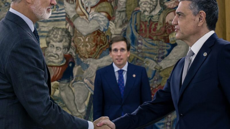 Jorge Macri fue recibido por el rey Felipe VI , en Madrid