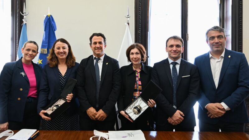 La Legislatura porteña recibió a representantes de la Unión Europea