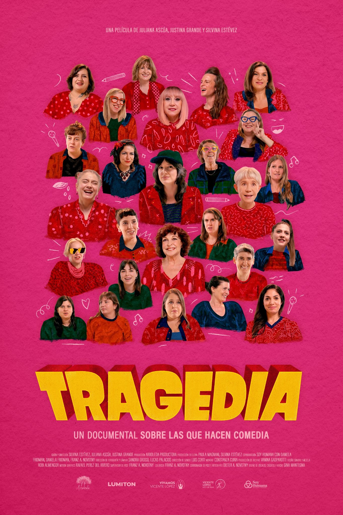 “Tragedia”: el documental sobre las mujeres en la comedia argentina que estrena en Flow