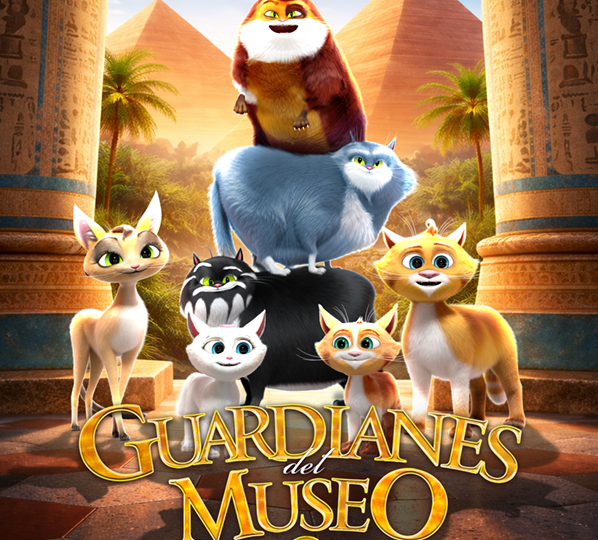 Aventura, humor y valor en las pirámides: llega Guardianes del museo 2: Los tesoros de Egipto