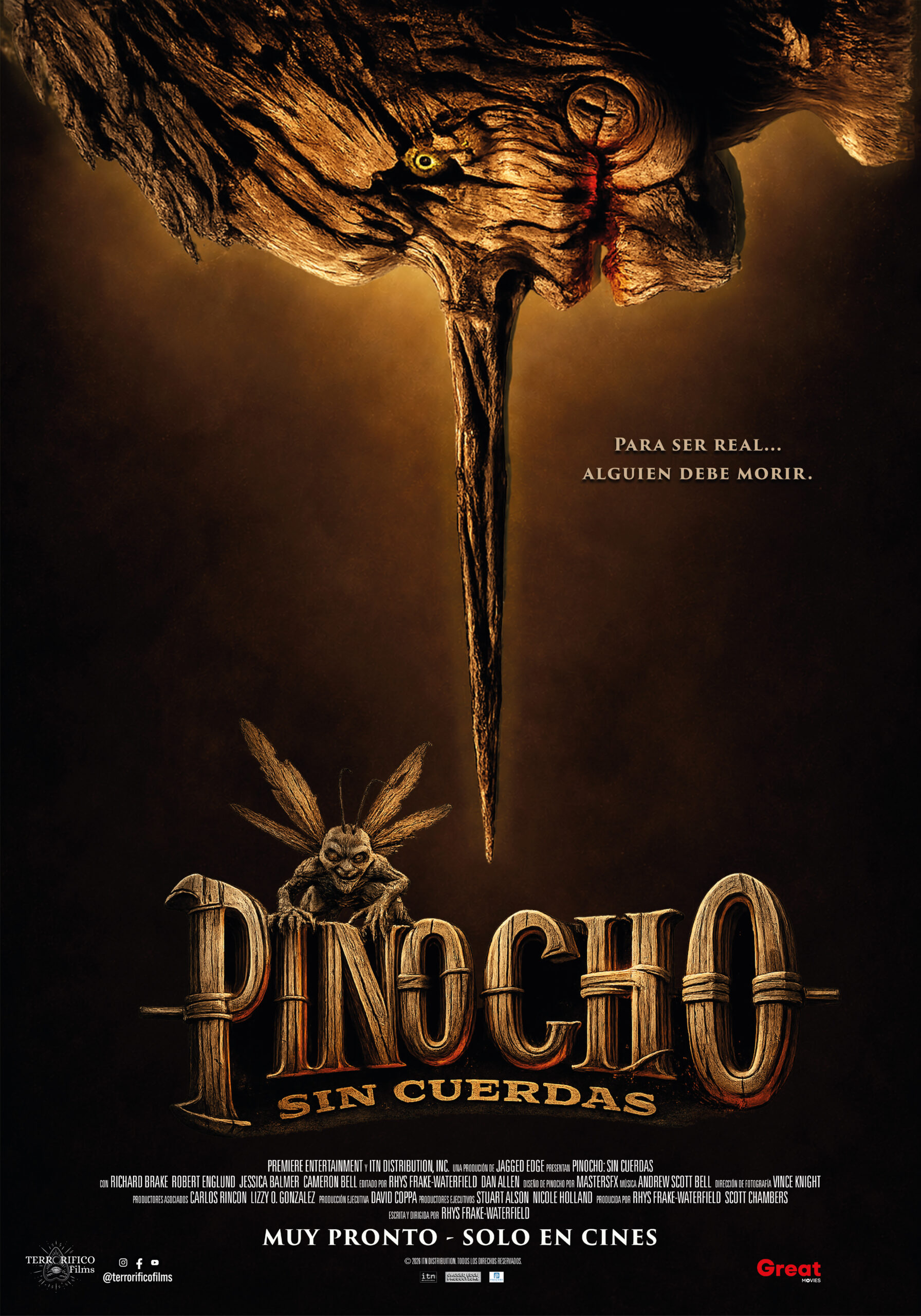 “Pinocho sin cuerdas”: la sangrienta versión de terror con Robert Englund llega a los cines de Argentina