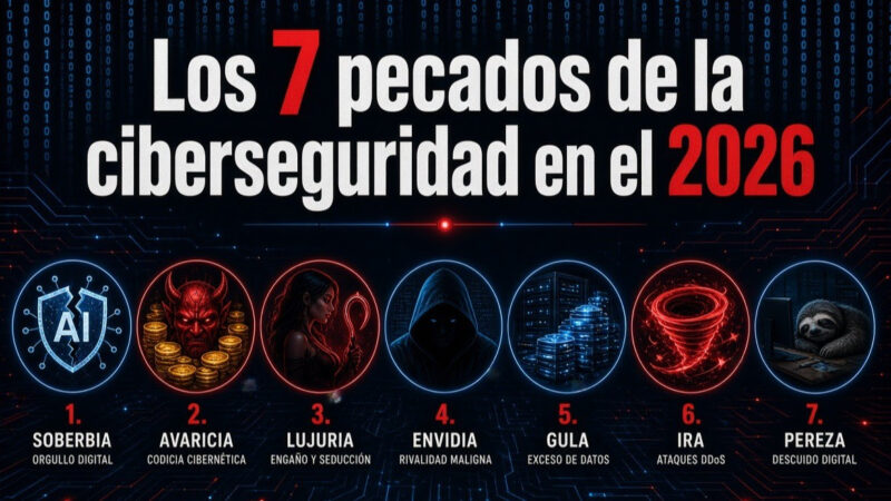 Los 7 Pecados de la Ciberseguridad en el 2026, por Nazly Borrero Vásquez