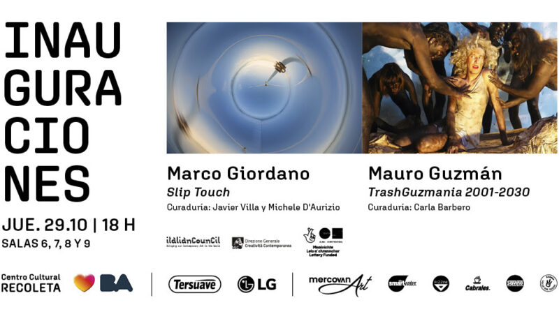 El Recoleta presenta muestras de Mauro Guzmán y Marco Giordano