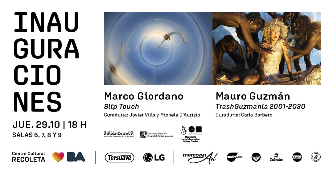 El Recoleta presenta muestras de Mauro Guzmán y Marco Giordano