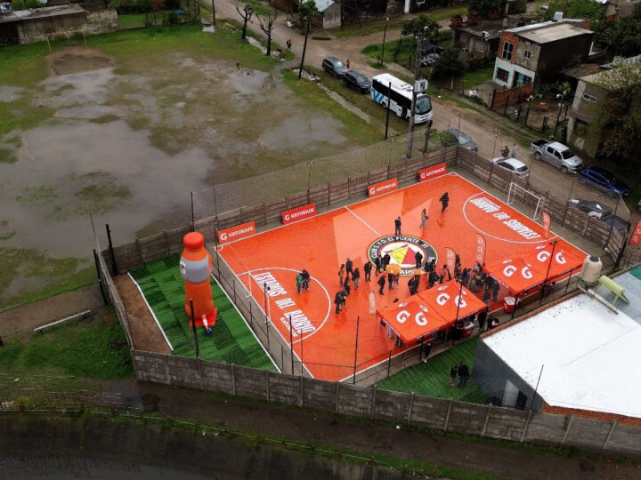 Gatorade inauguró en Laferrere su primer “Estadio del Barrio” en la Argentina