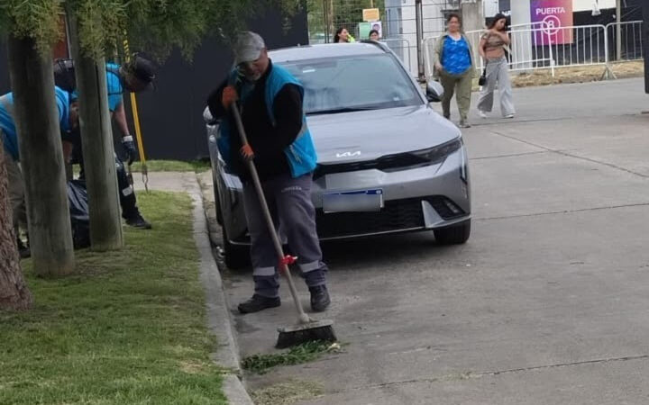 La Plata: megaoperativo de limpieza tras recital de BTS